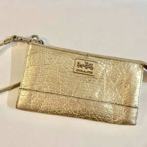 Coach Gold Wallet